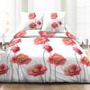 Parure housse de couette microfibre Peony