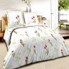 Parure housse de couette coton Tulipe