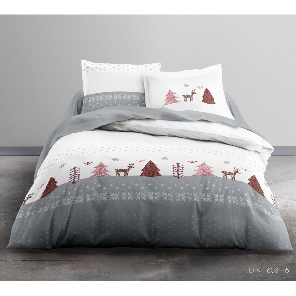 Housse de couette Parure housse de couette coton