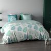 Parure housse de couette réversible 100% coton 57 fils Erable