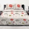 Parure de couette 52% polyester - 48% coton 220x240 cm Rebecca Automne