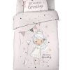 Parure de couette 100% Coton 57 fils 140x200 cm Love Princess