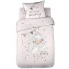 Parure de couette 100% Coton 57 fils 140x200 cm Love Princess