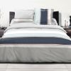 Housse de couette Coton Night Blue et taie d'oreiller