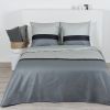 Parure de couette 100% microfibre Leano Gris