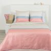 Parure de couette 100% microfibre Leano Rose