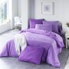 Parure de couette 100% Coton 57 fils Victoria Violet