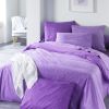 Parure de couette 100% Coton 57 fils Victoria Violet