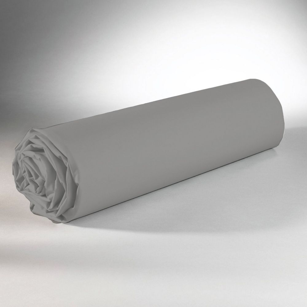 Drap housse 100% Coton 57 fils Gris Clair : Taille - 160 x 200 cm. Drap housse 100% Coton 57 fils Gris Clair. Drap housse 1 ou 2 personnes Coton Gris Clair ...