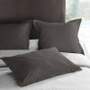 Taie d'oreiller 100% Percale de Coton Chocolat