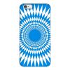 Coque à motif psychedelique bleu pour iPhone 7/6S/6