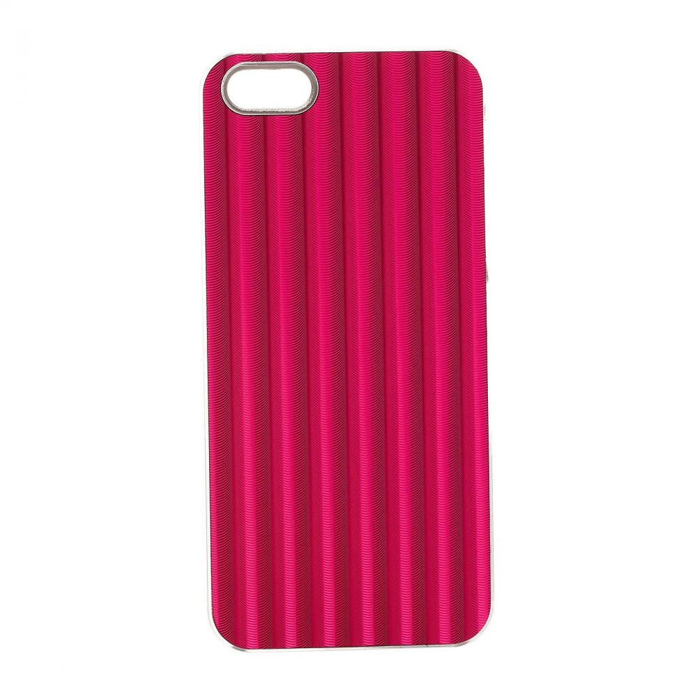 Coque de protection de type acier rouge pour iPhone SE/5S ...