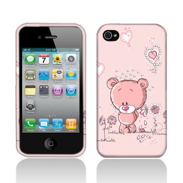 Coque motif nounours rose pour iPhone 5/5C/5S/5Se