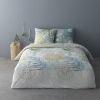 Parure de couette 220x240 100% Percale de Coton 75 fils Toussaint