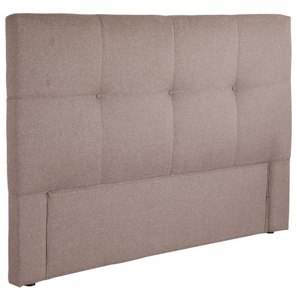 Tête de lit 160 Occara Tissu Bois 160x118x8