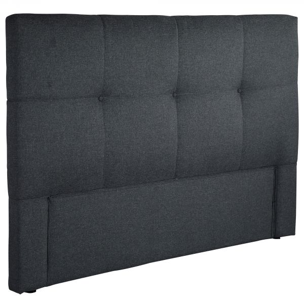 Tête de lit 180 Occara Tissu Bois 180x118x8