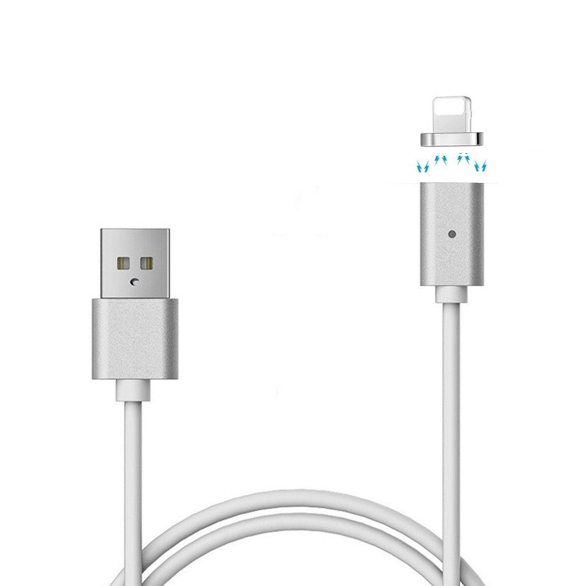 Câble Magnétique + Embout aimanté iPhone - iPad - iPod Lightning