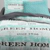 Housse de couette Coton Green Home et taie d'oreiller Today