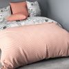 Housse de couette 100% Coton Florily et taie d'oreiller