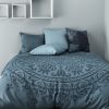 Housse de couette 100% Coton Mandala et taie d'oreiller