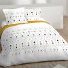 Parure de couette 100% Coton 57 fils Evi