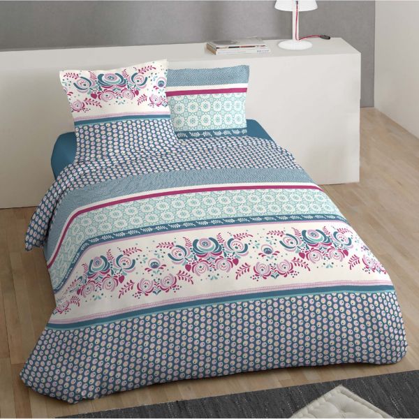 Parure de couette 100% Coton 57 fils Bophal