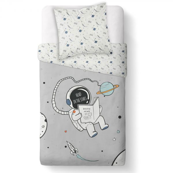 Parure de couette enfant coton 57 fils Galaxy TODAY 140x200 cm