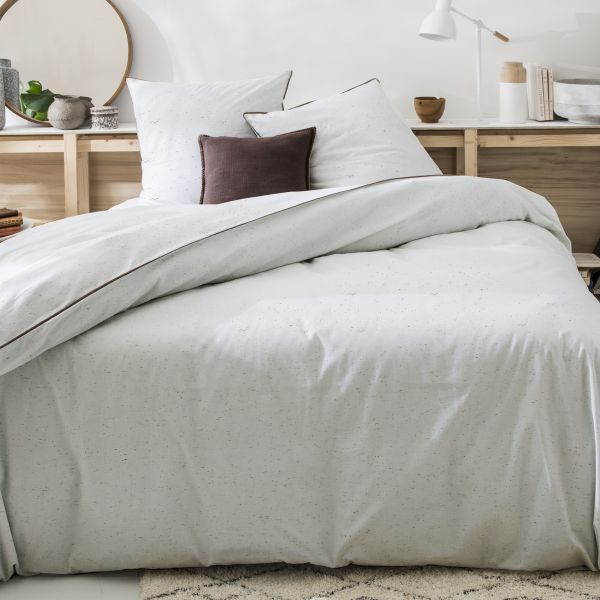 Parure de couette 140x200 cm 100% Coton 57 fils Caravane