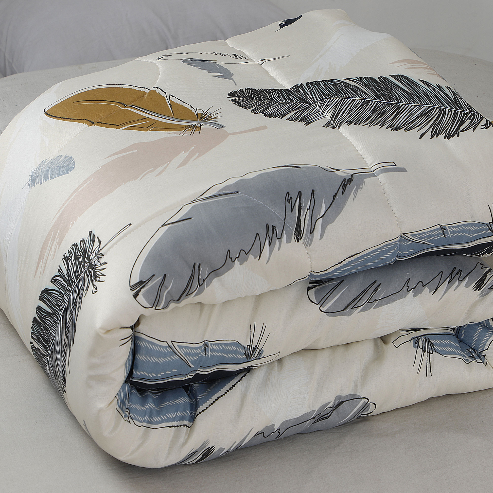 Promo Linge Couette imprim/ée 220x240 cm Coquelicot