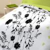 Parure de couette 140x200 cm 100% Microfibre Tatiana Vert