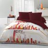 Parure de drap 240x300 cm 100% Microfibre City Life