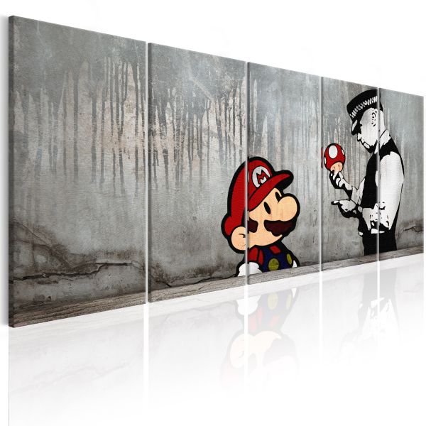 Tableau Mario Bros on Concrete