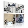 Tableau Banksy - quatre idées créatives