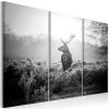 Tableau Black and White Deer I