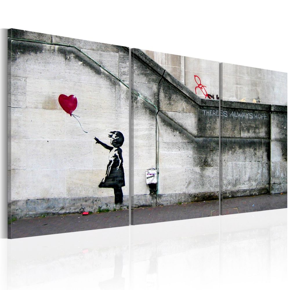 Tableau Street Art Banksy Meilleurs Amis