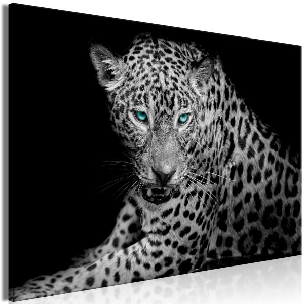 Tableau Leopard Portrait 1 Pièce Wide