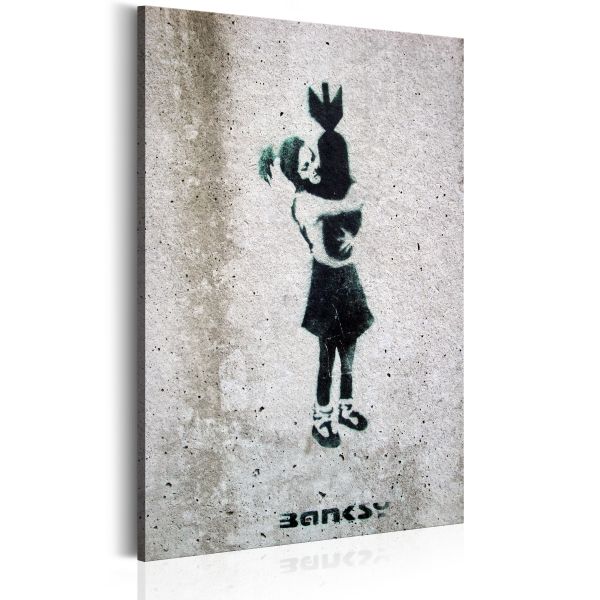 Tableau Bomb Hugger by Banksy