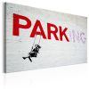 Tableau Parking Girl Swing by Banksy