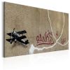 Tableau Love Plane by Banksy