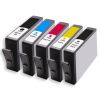 Pack 5 cartouches d'encre compatible HP 364 XL