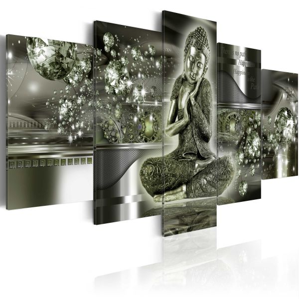 Tableau Buddha smeraldo