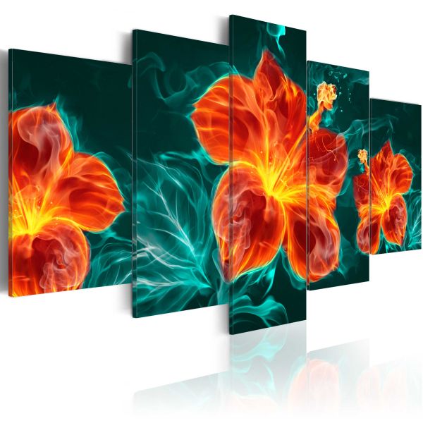 Tableau Flaming Lily