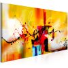 Tableau Crazy Serpentines (1 Part) Orange Narrow