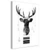 Tableau Abstract Antlers (1 Part) Vertical