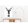 Tableau Abstract Antlers (1 Part) Vertical