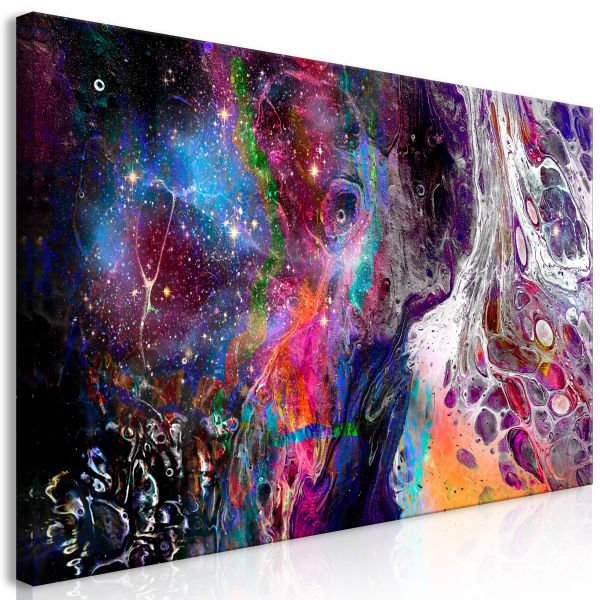 Tableau Colourful Galaxy (1 Part) Wide