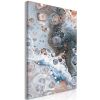 Tableau Blue Sienna Marble (1 Part) Vertical