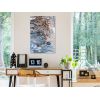 Tableau Sienna Blue Marble (1 Part) Vertical