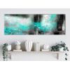 Tableau Turquoise Fog (1 Part) Narrow