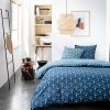 Parure de lit - Housse de couette réversible 100% Coton 57 fils Pantly